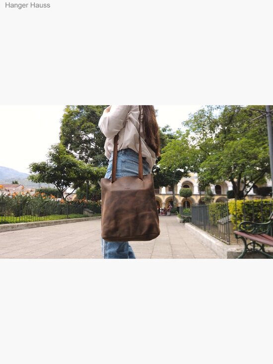 Convertible Backpack to Shoulder Bag Crossbody Purse Full Grain Leather Handmade main image 5
